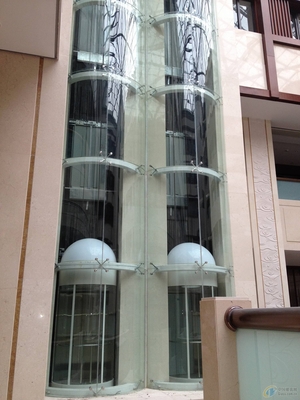 点式观光电梯玻璃幕墙