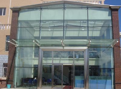 长期供应定制玻璃幕墙观光电梯玻璃雨棚